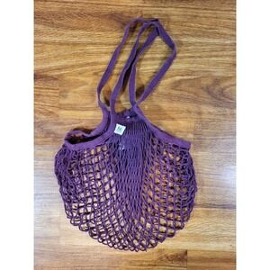 Filt Made In France Plum Purple Mesh Net Bag